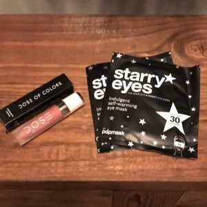 Eye Mask and Lipstick Bundle